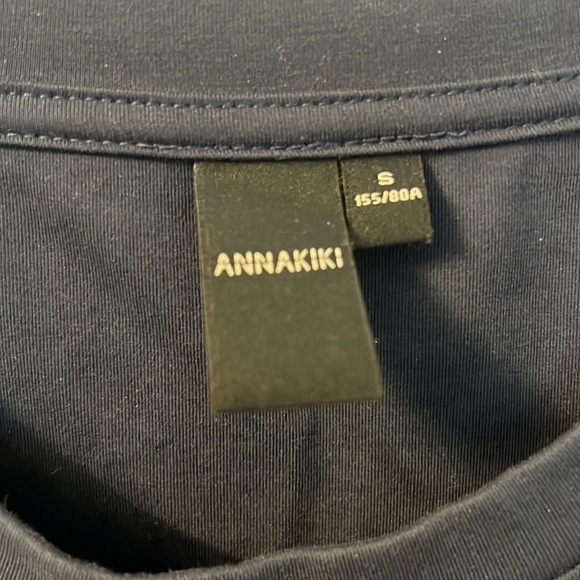 ANNAKIKI BLUE TULLE DRESS SMALL - Picture 5 of 11